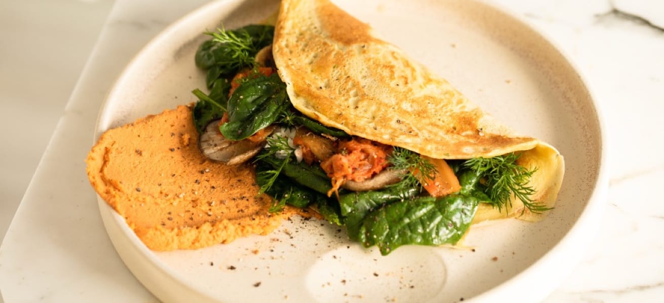 Simple omelette image